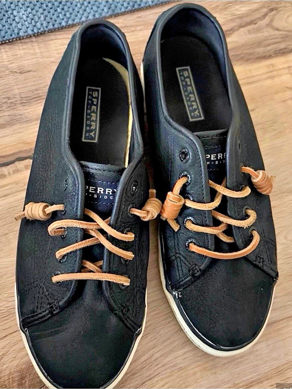 Sperry Authentic Original Black Boat Shoes